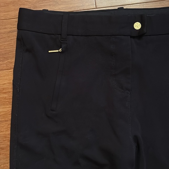 Tory Burch women’s black  Dress Pants - size small - zip pockets - Picture 2 of 7